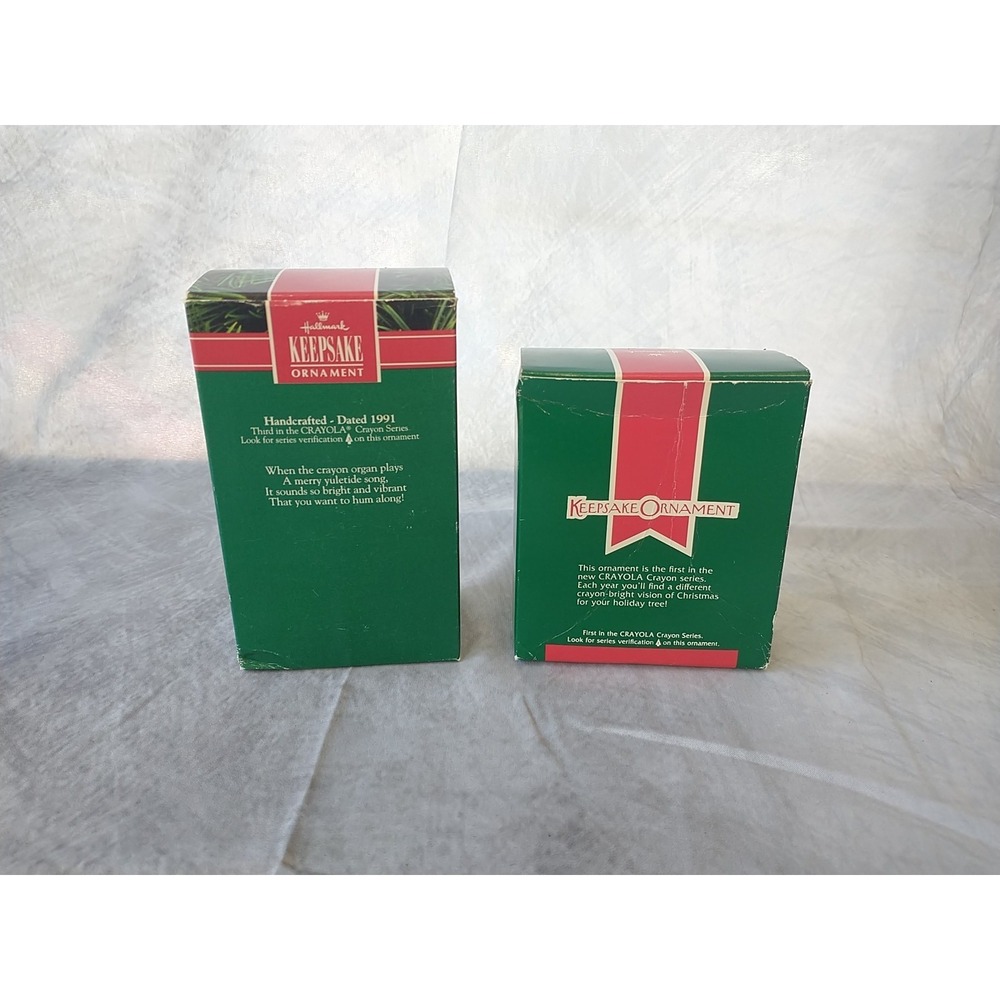 Vintage Hallmark Keepsake Ornament Crayola Bright Carols Crayons Series Lot - Picture 13 of 13
